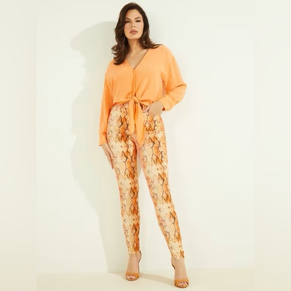 Snakeskin Stiletto No. 97 Skinny Jean - Picture 1 of 8